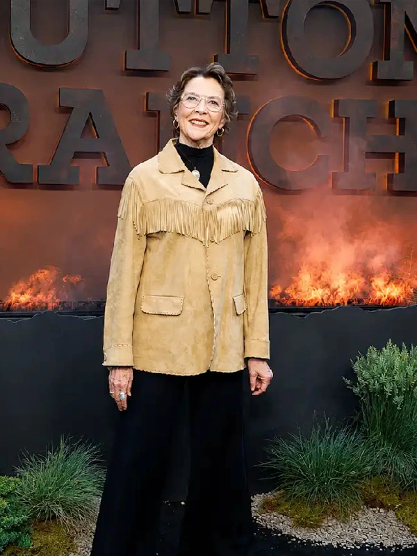 Dutton Ranch Premiere NY 2026 Annette Bening Jacket