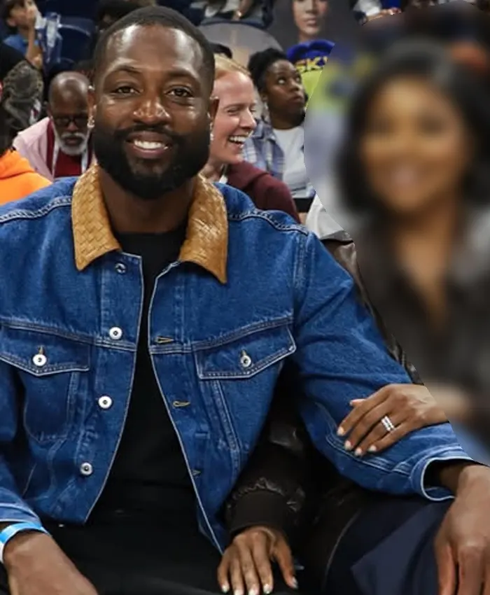 Dwyane Wade WNBA Blue Denim Jacket