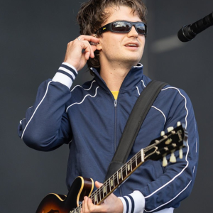 Electric Picnic 2026 Joe Keery Blue Bomber Jacket