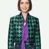 Emily In Paris S06 Lily Collins Cropped Jacket