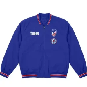 FIFA World Cup 2026 USA Blue Bomber Jacket
