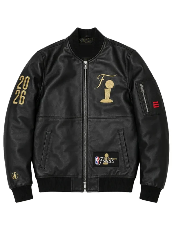 FISLL x ESPN NBA Finals Leather Jacket