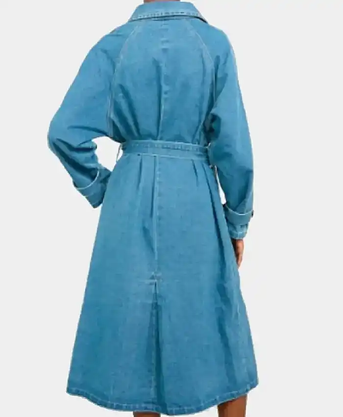 Falling 2026 Rakie Ayola Denim Trench Coat for sale