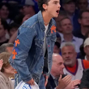 Get 2026 Finals Timothee Chalamet Denim Jacket