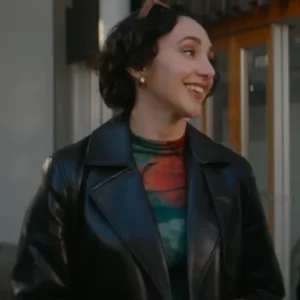 Get Off Campus S01 Joanna Maxwell Leather Blazer