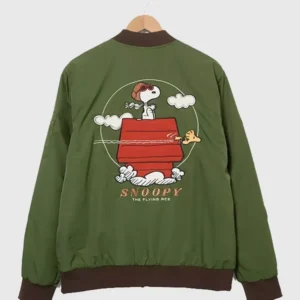 Get BoxLunch Peanuts Snoopy Flying Ace Bomber Jacket