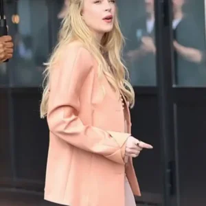 Get Lindsay Lohan Count My Lies 2026 Peach Jacket