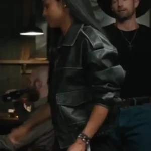 Get Marshals S01 Andrea Cruz Leather Jacket
