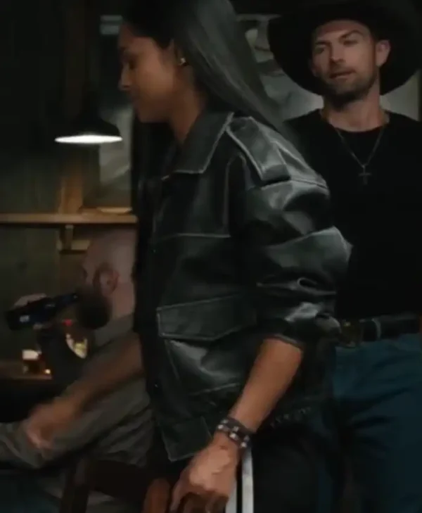 Get Marshals S01 Andrea Cruz Leather Jacket
