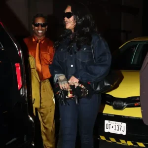 Get NYC Rihanna Knicks Game 4 Denim Jacket