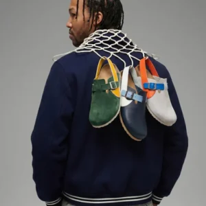 Get Nike Brunson-Stocks Asherhyde Green Varsity Jacket