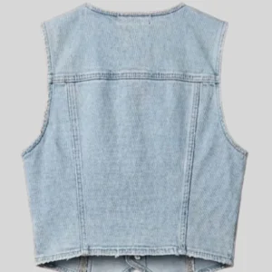 Get Off Campus S01 Hannah Wells Blue Vest
