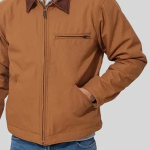 Get Off Campus S01 John Logan Brown Jacket