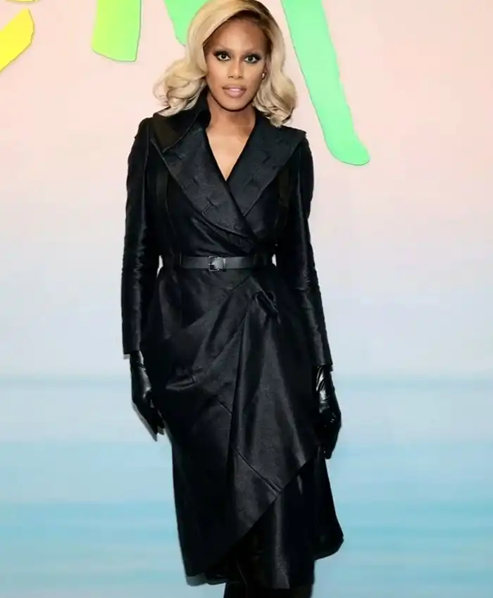 Get Outcome World Premiere 2026 Laverne Cox Trench Coat