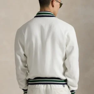 Get Polo Ralph Lauren US Open Linen Bomber Jacket