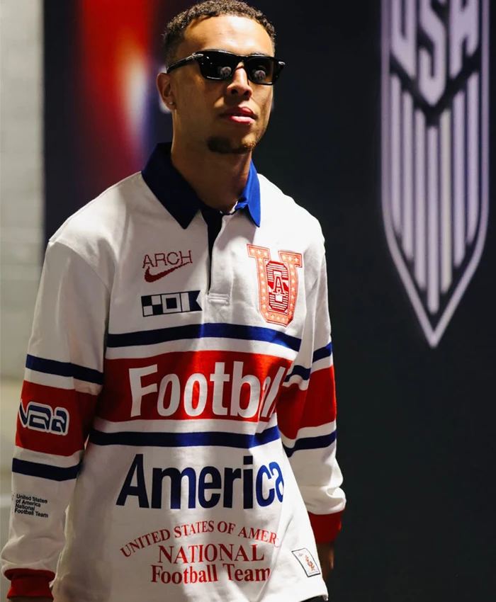 Get Team USA's Virgil Abloh x Nike Pre-Match Shirts