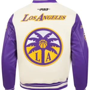 Get WNBA 30 years LA Sparks Varsity Jacket