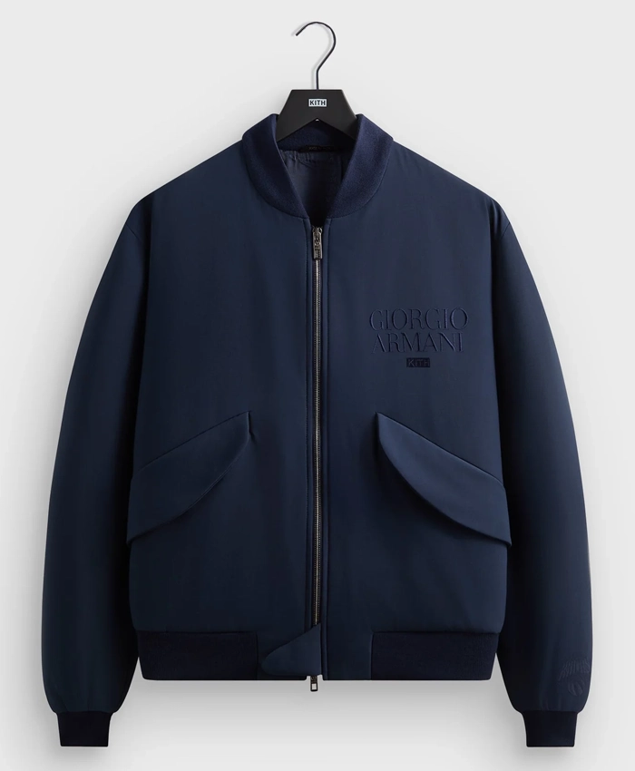 Giorgio Armani x Kith x Knicks Bomber Jacket