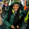 Green Bay Packers Simone Biles Coat