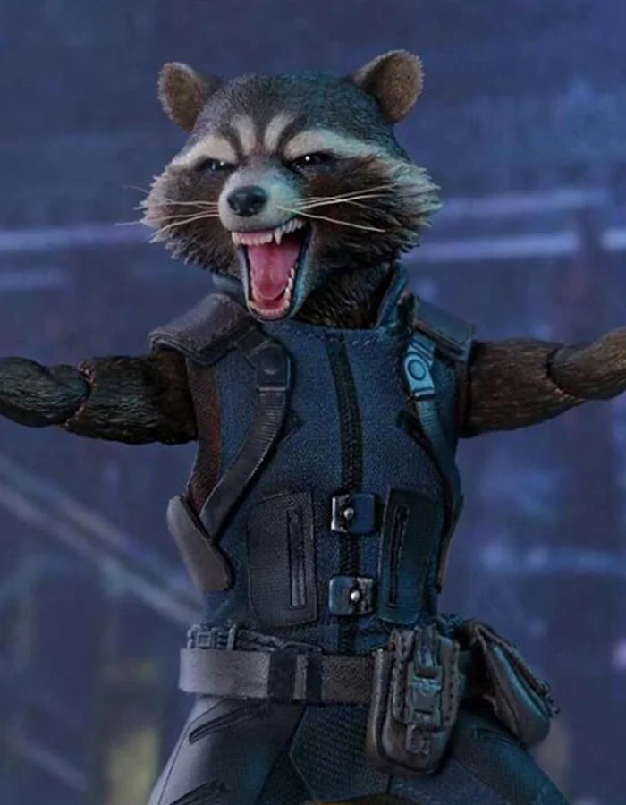 Guardians Of The Galaxy Vol 2 Leather Vest Rocket Raccoon - Image 2
