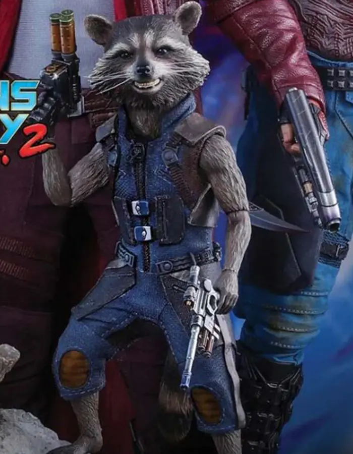 Guardians Of The Galaxy Vol 2 Leather Vest Rocket Raccoon