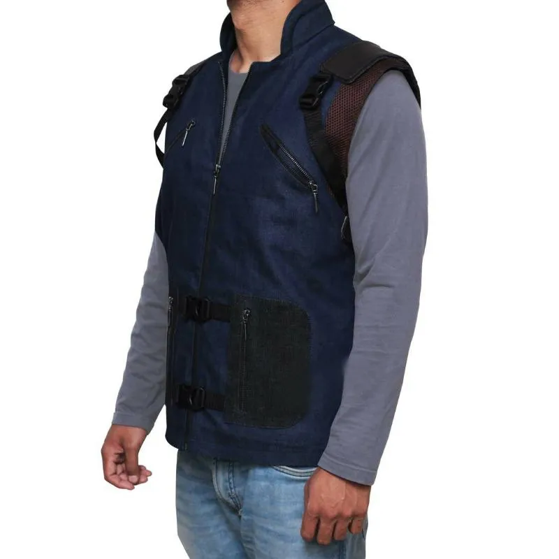 Guardians of Galaxy Vol 2 Rocket Raccoon Blue Vest - Image 2