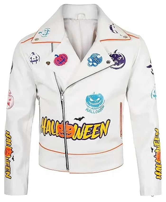 Halloween-Pumpkin-Asymmetrical-White-Leather-Jacket.webp