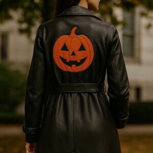 Halloween-Pumpkin-Style-Black-Trench-Coat-Handmade-Unisex-Genuine-Leather-Black-Long-Coat-back-2.jpeg