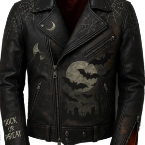 Halloween-Specter-Leather-Jacket-Glow-in-Dark-Webs-Gothic-Bats-front.webp