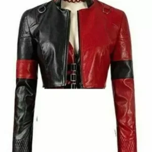 Harley Quinn Suicide Squad Kill The Justice League PU Leather Jacket