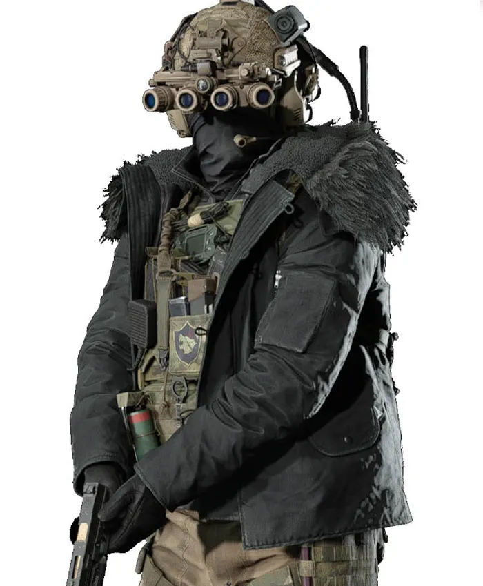 Hound Wolf Squad Resident Evil 8 Gray Jacket for sale