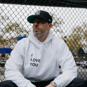 I Dont Love You Anymore white Hoodie