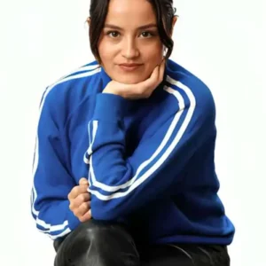 I Want Your Sex Apple Blue Track Jacket For Sale