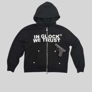 In Glock We Trust Zip-Up Hoodie