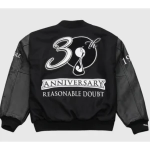 JAŸ-Z30 Reasonable Doubt x Yankees Varsity Jacket For Sale