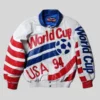 Jeff Hamilton USA World Cup Leather Jacket