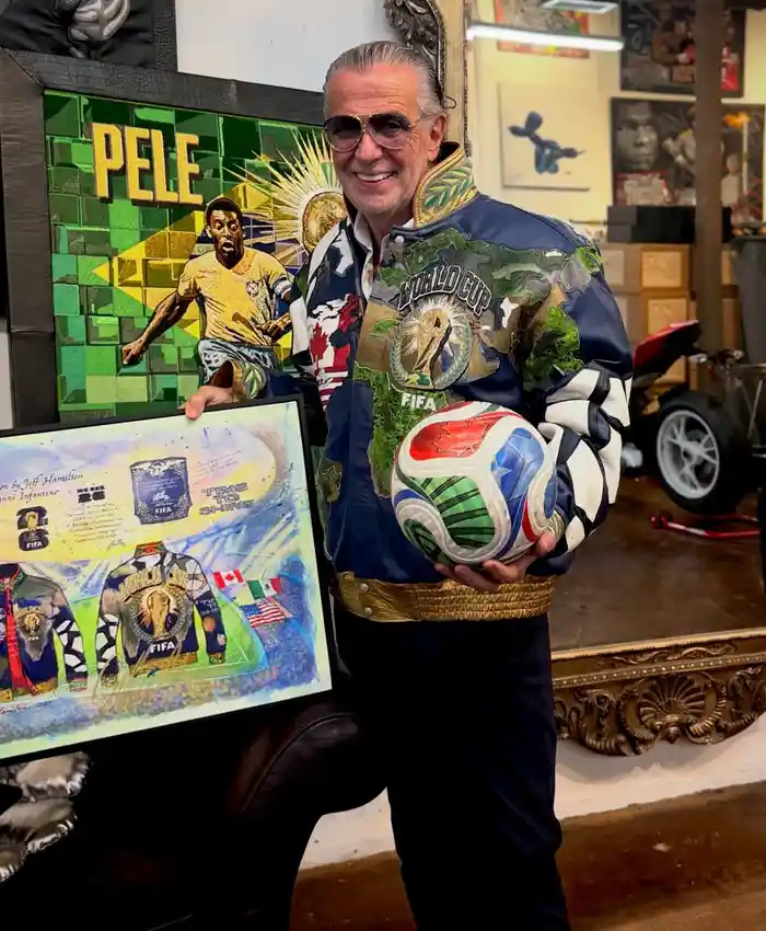 Jeff Hamilton World Cup 2026 Bomber Jacket for sale