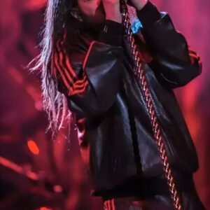 Jonathan Davis Black Leather Tracksuit Shop Now