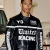 Jude Bellingham Y-3 NBHD Leather Racer Jacket