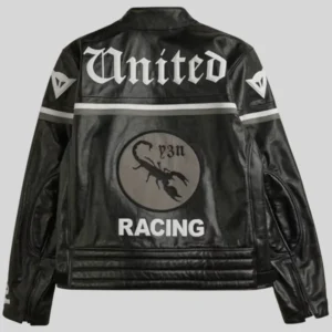 Jude Bellingham Y-3 NBHD Leather Racer Jacket Shop Now