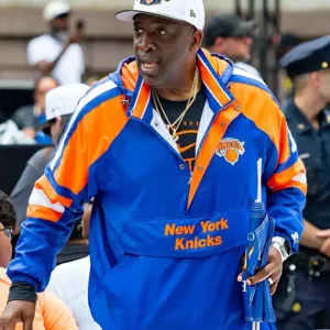 Karl Towns Sr. New York Knicks NBA Finals Victory Jacket