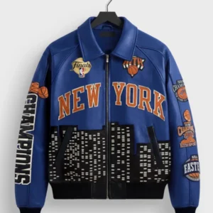 Kith for the New York Knicks 2026 Champions Leather Jacket