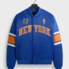 Kith for the New York Knicks 2026 Champions Satin Bomber Jacket