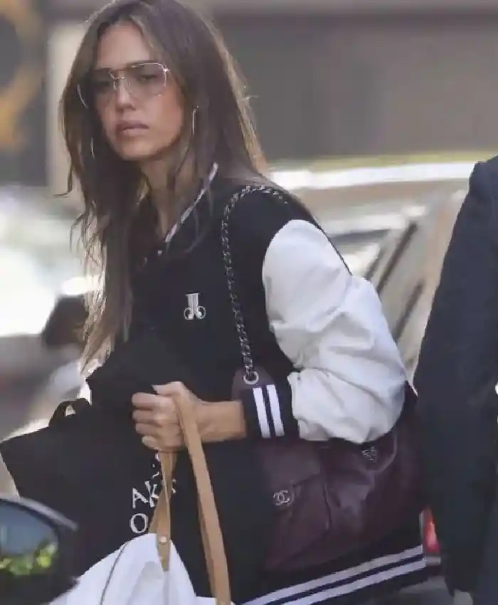 LA 2026 Jessica Alba Varsity Jacket