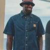 LeBron James LV Le Monde est à Vous Denim Shirt
