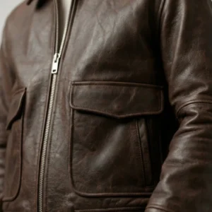 Leather Flight Jacket