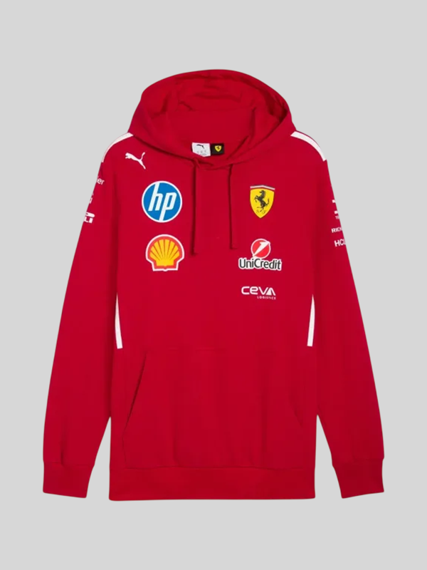 Lewis Hamilton Ferrari Red Hoodie for sale