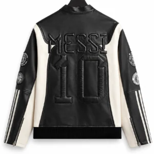 Lionel Messi Football Leather Biker Jacket For Sale