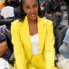 Lisa Leslie WNBA NYL vs LAS Yellow Suit