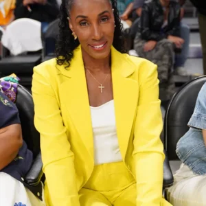 Lisa Leslie WNBA NYL vs LAS Yellow Suit